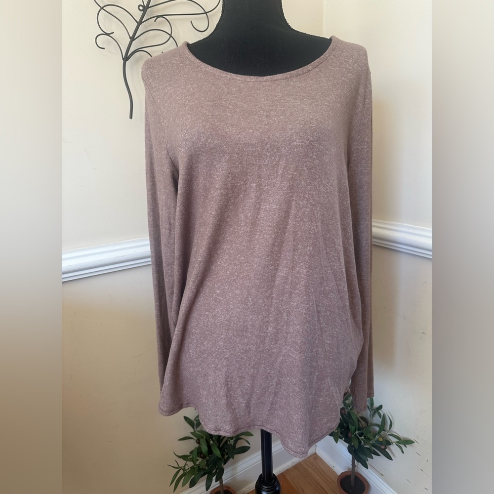 Old Navy Brown Casual Womens Long Sleeve Top Large NWOT